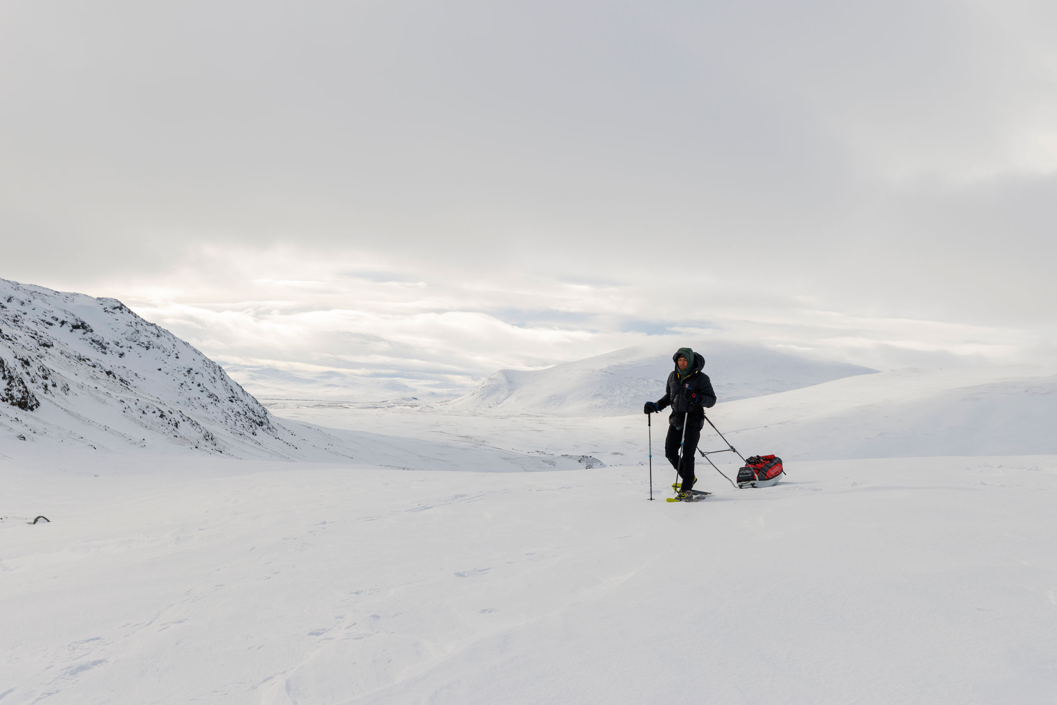 Vintertältning i Dovrefjell